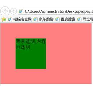 背景透明，文字不透明的兼容處理3093