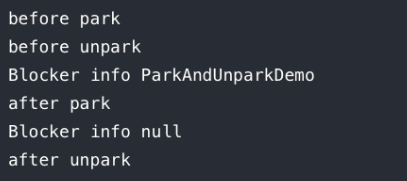 LockSupport的park、unpark實(shí)現(xiàn)同步2